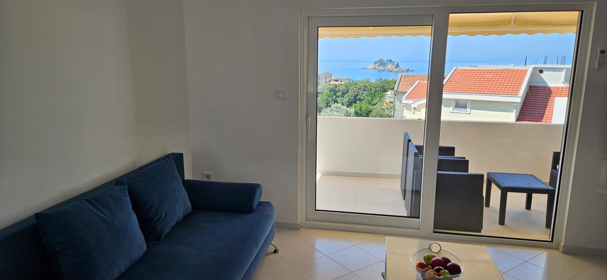 Sea View Apartment Aria Petrovac Exteriör bild